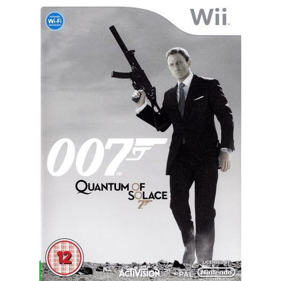 007 Quantum Of Solace Wii (Pre - Played) - Gametraders Modbury Heights