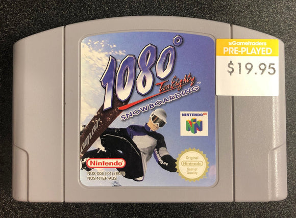 1080 Snowboarding N64 Cartridge Only - Gametraders Modbury Heights