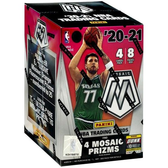 2020 - 2021 Panini Mosaic NBA Basketball Blaster Box - Gametraders Modbury Heights