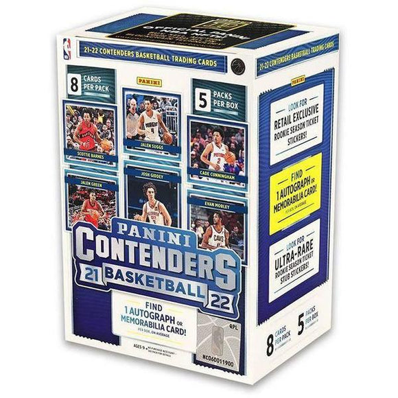 2021 - 2022 Panini Contenders NBA Basketball Blaster Box - Gametraders Modbury Heights