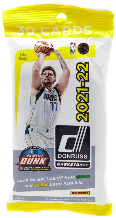 2021 - 2022 Panini Donruss NBA Basketball Fat Pack - Gametraders Modbury Heights