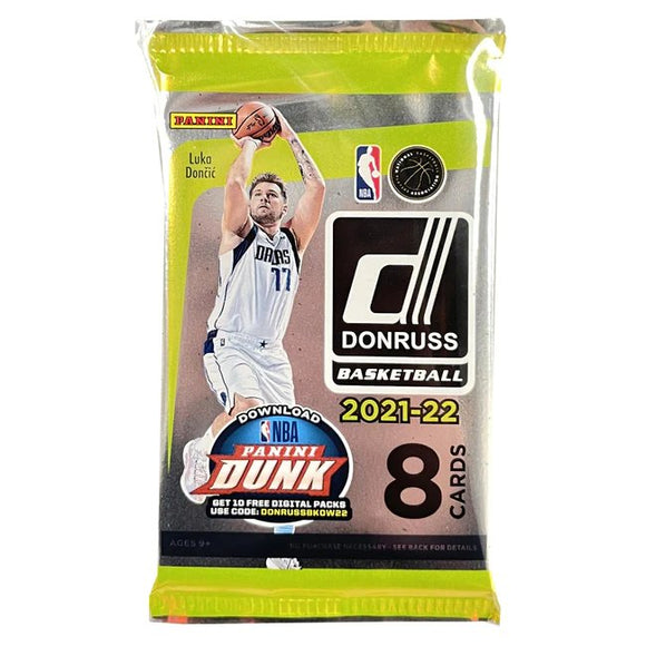 2021 - 2022 Panini Donruss NBA Basketball Retail Booster Pack - Gametraders Modbury Heights