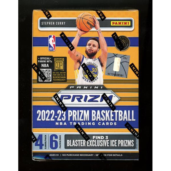 2022 - 23 Panini Prizm NBA Basketball Blaster Box - Gametraders Modbury Heights