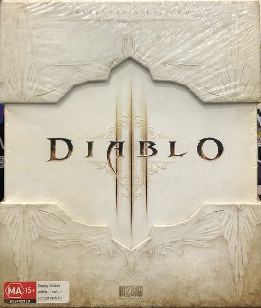 Diablo III Collector's Edition New Sealed PC