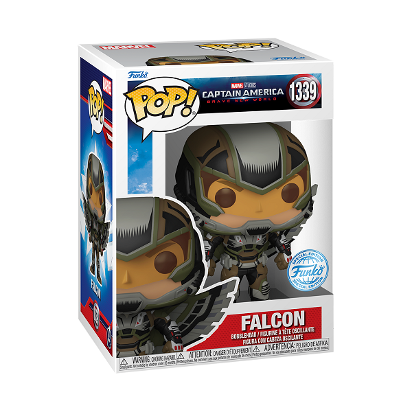 *Pre-order* Captain America 4 - Falcon (Joaquin Torres) Retro Comic Pop! Vinyl (ETA January)