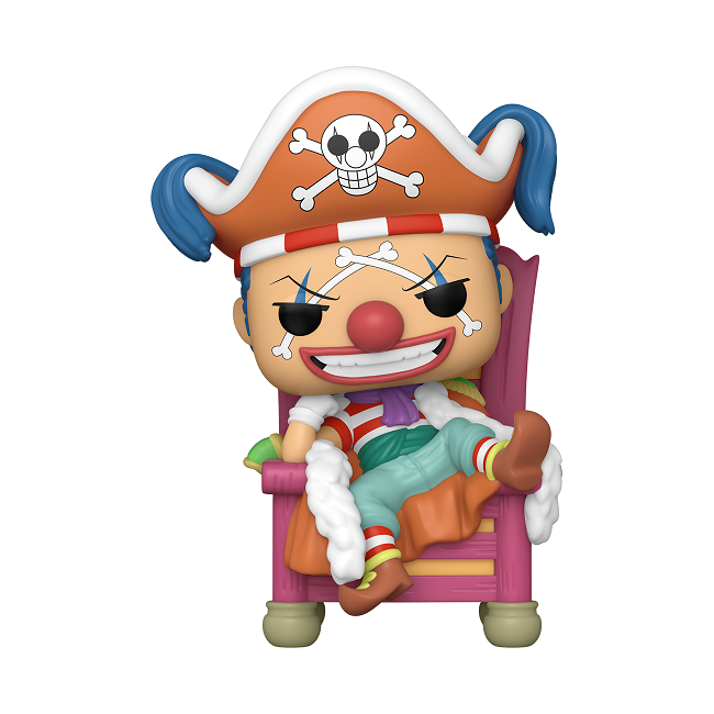 One Piece - Buggy on Throne DLX NY24 Pop! Vinyl