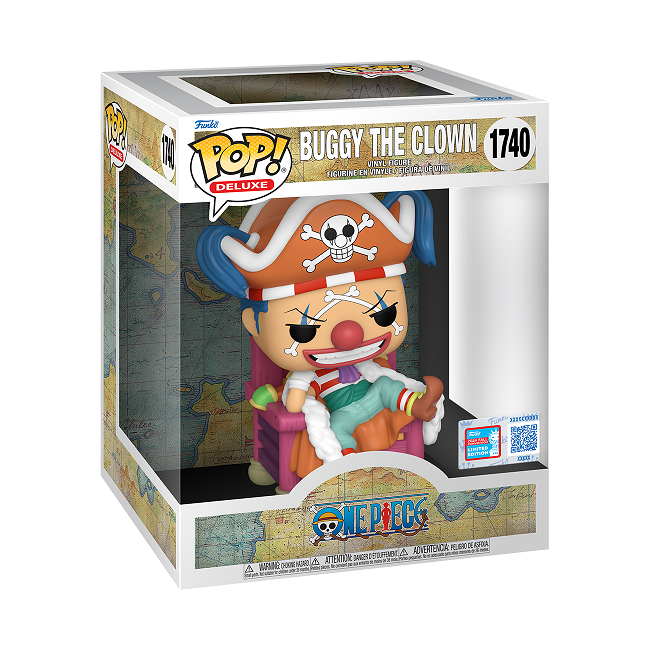 One Piece - Buggy on Throne DLX NY24 Pop! Vinyl