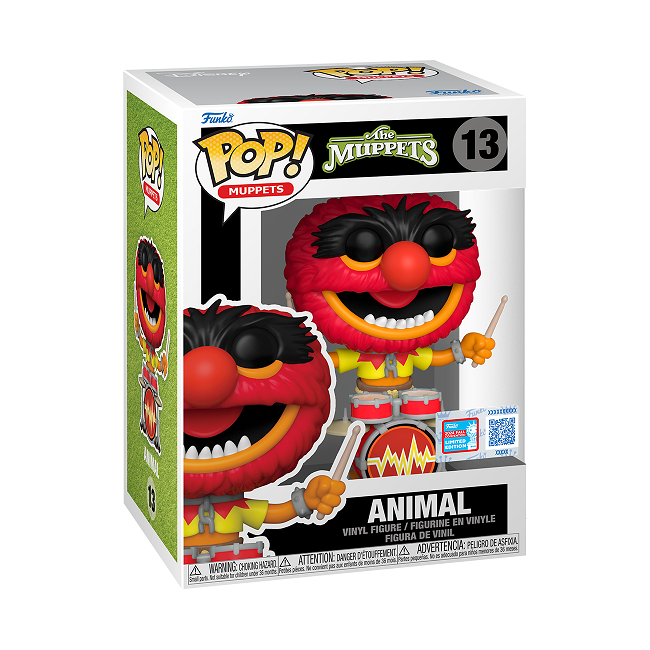 Muppets (2024) - Animal on Drums NY24 Pop! Vinyl