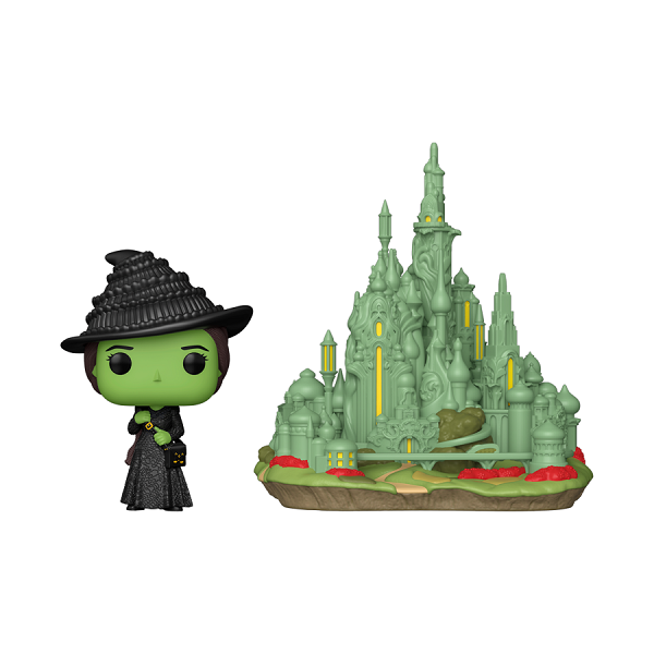 *Pre-order* Wicked (2025) - Elphaba with Emerald City Pop! Vinyl Town (ETA February)