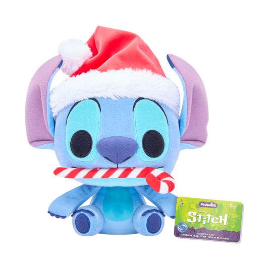 *Pre-order* Lilo & Stitch - Stitch w/Candy Cane 7" Pop! Vinyl Plush (ETA November)