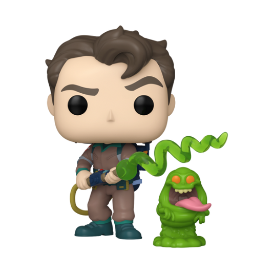 *Pre-order* The Real Ghostbusters (TV'86) - Venkman w/Slimer Pop! Vinyl (ETA January)