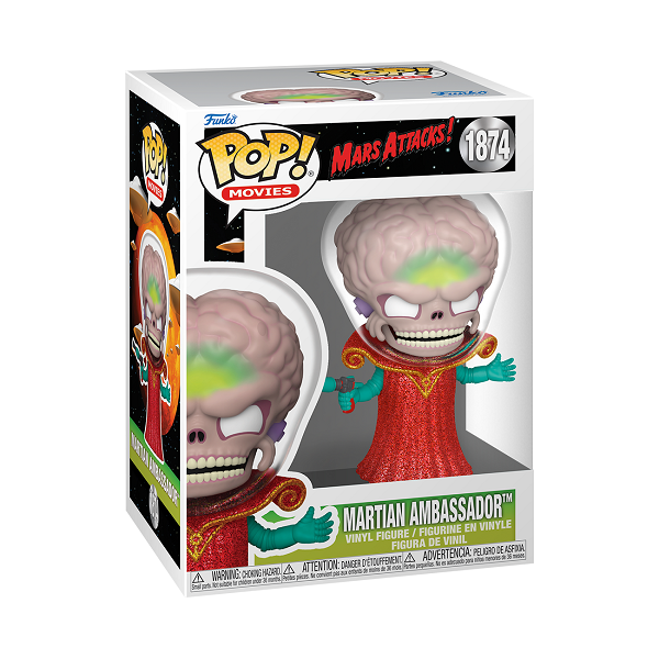 *Pre-order* Mars Attacks - Martian Ambassador Pop! Vinyl (ETA January)