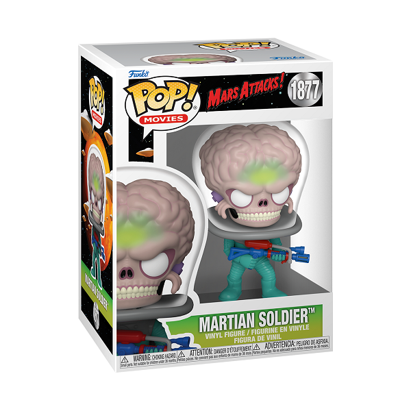 *Pre-order* Mars Attacks - Martian Soldier Pop! Vinyl (ETA January)