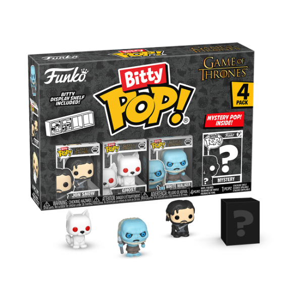 *Pre-order* Game of Thrones - Jon Snow Bitty Pop! Vinyl 4PK (ETA December)