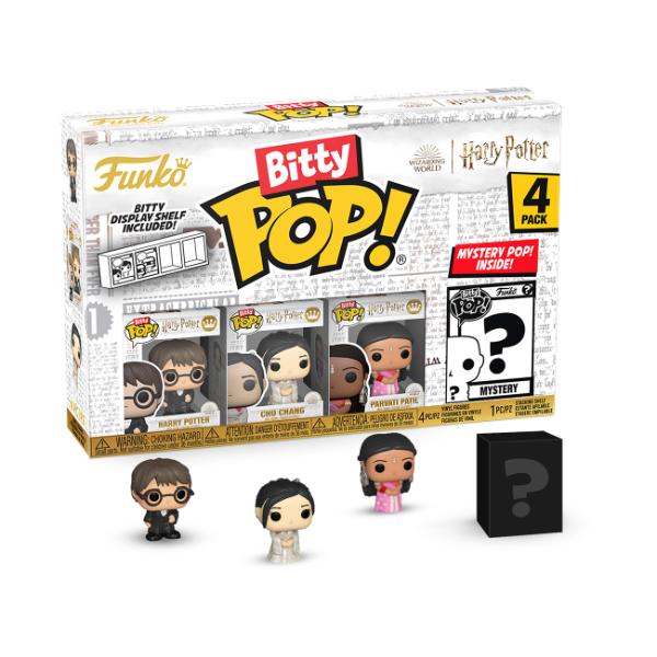 Harry Potter: GoF - Harry Bitty Pop! Vinyl 4PK