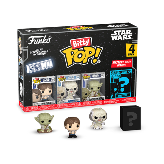 *Pre-order* Star Wars - Han Solo S2 Bitty Pop! Vinyl 4PK (ETA December)