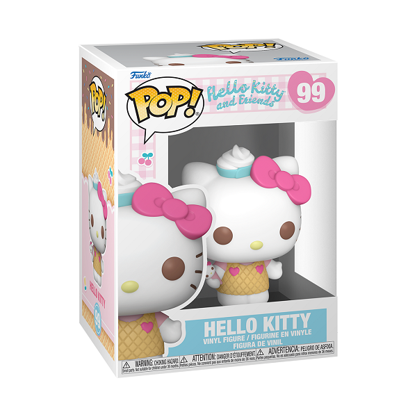 *Pre-order* Hello Kitty - Hello Kitty (Ice-cream Cone) Pop! Vinyl (ETA January)