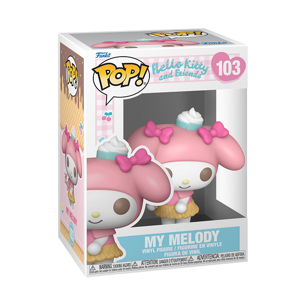 *Pre-order* Hello Kitty - My Melody (Ice-cream Cone) Pop! Vinyl (ETA January)