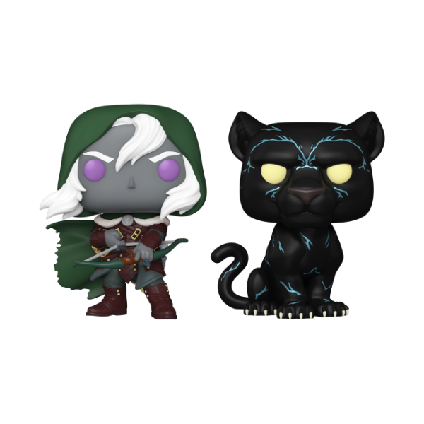 *Pre-order* D&D - Drizzt Do'Urden & Guenhwyvar Pop! Vinyl 2PK (ETA December)