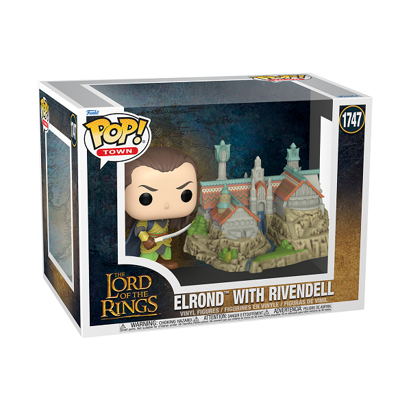 *Pre-order* Lord of the Rings - Elrond & Rivendell Pop! Vinyl Town (ETA January)