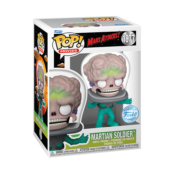 *Pre-order* Mars Attacks - Martian Soldier Ex Pop! Vinyl (ETA January)