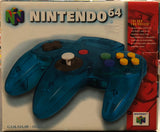 Nintendo 64 Genuine Controller Ice Blue Boxed