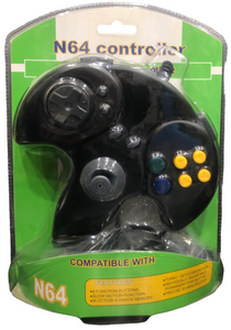 Aftermarket N64 Controller Replica Black