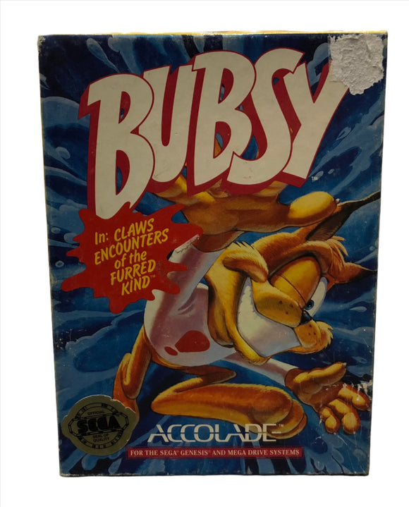 Bubsy In Claws Encounters Of The Furred Kind Mega Drive