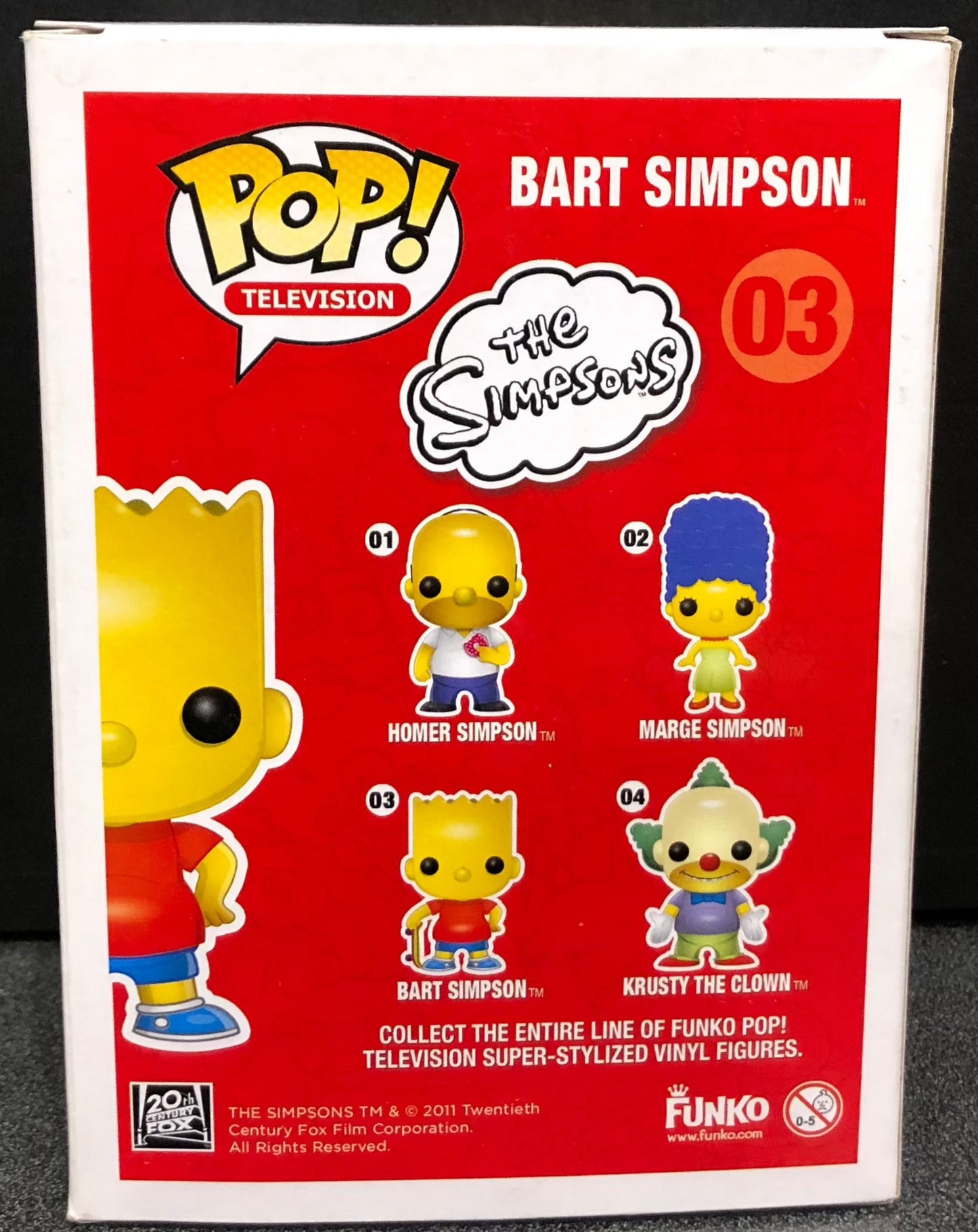 Simpsons - Bart Pop! Vinyl