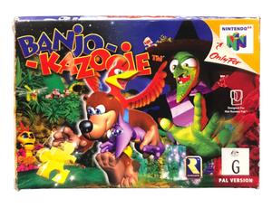 Banjo-Kazooie N64 Boxed