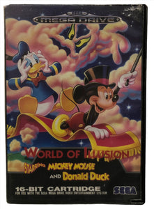 World Of Illusion Starring Mickey Mouse And Donald Duck Mega Drive