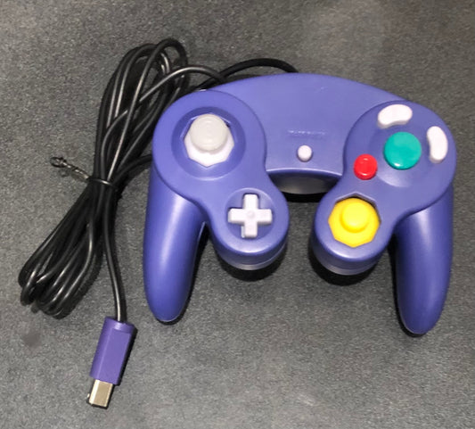 Nintendo Aftermarket Gamecube Control Purple