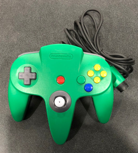 Nintendo 64 Genuine Controller Green