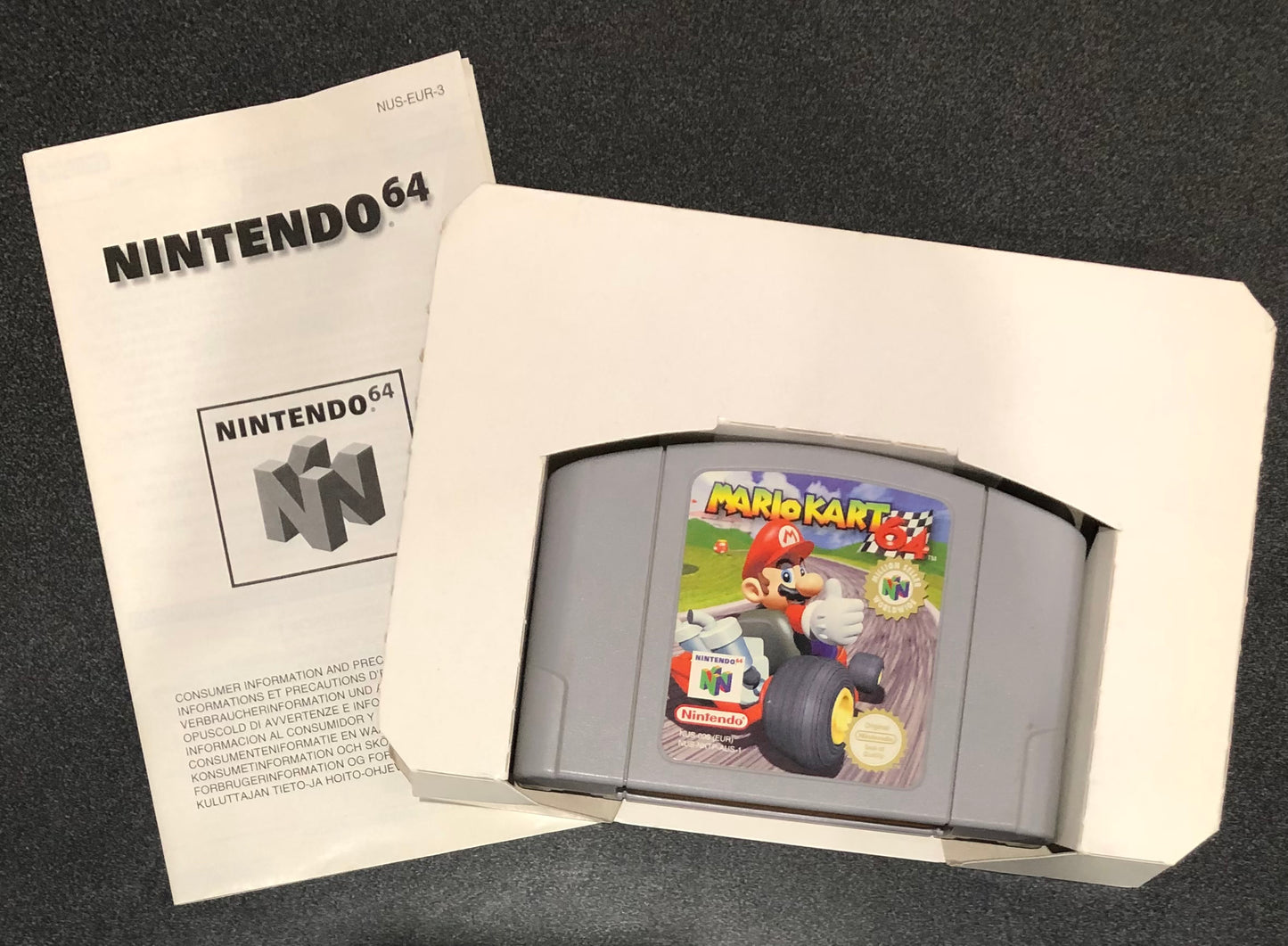 Mario Kart 64 N64 Boxed