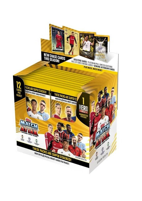 *Pre-order* MATCH ATTAX UEFA Champions League 2024/2025 Edition Trading Card Booster Box (ETA December)