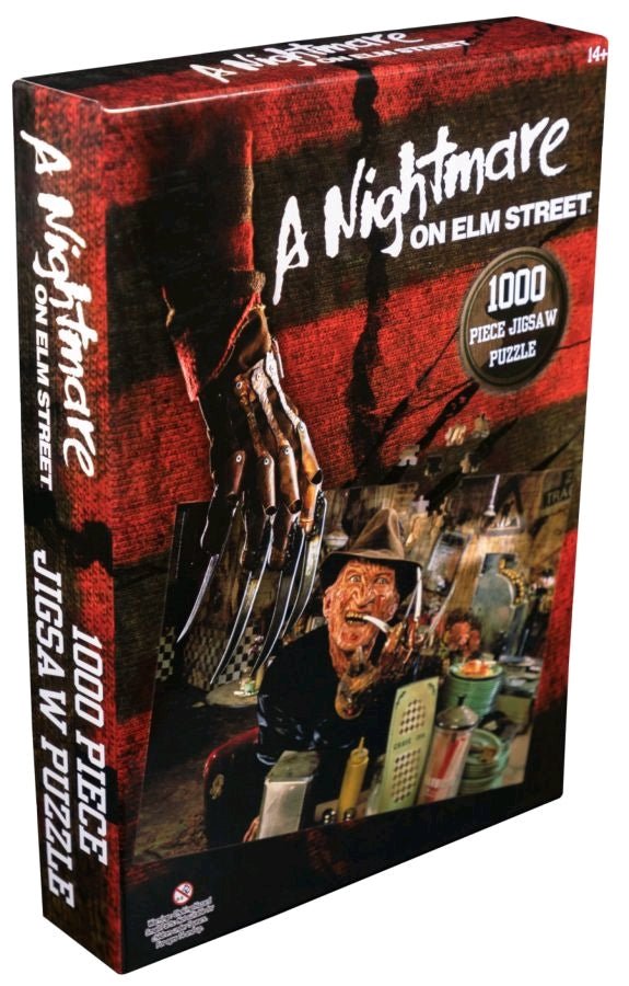 A Nightmare on Elm Street - Freddy Krueger at the Diner 1000 Piece Jigsaw Puzzle - Gametraders Modbury Heights