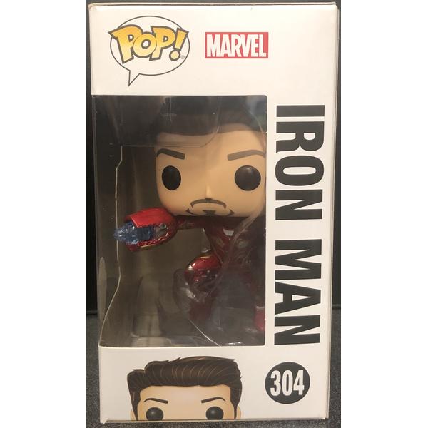 Avengers 3 Infinity War Iron Man Unmasked US Exclusive Pop! Vinyl - Gametraders Modbury Heights