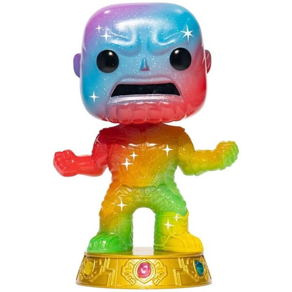 Avengers - Thanos Infinity Saga Rainbow Metallic (Artist) Pop! Vinyl with Protector - Gametraders Modbury Heights