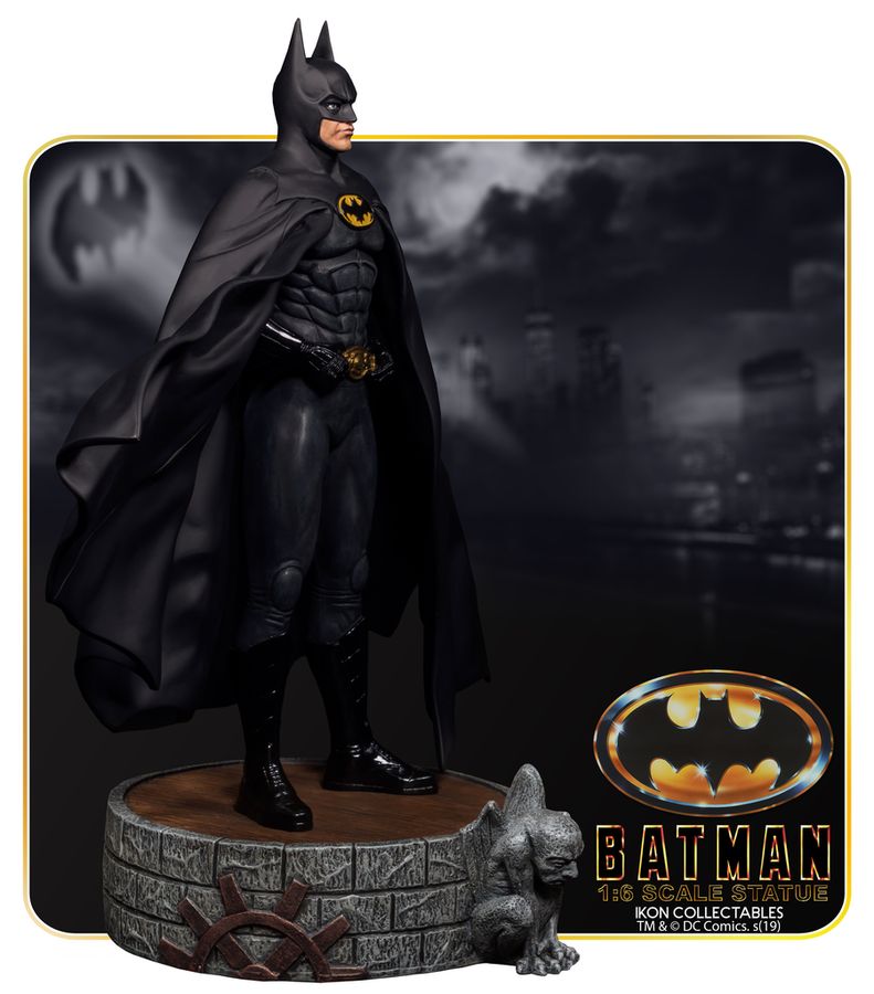 Batman: 1989 - Michael Keaton Batman 1:6 Scale Statue - Gametraders Modbury Heights