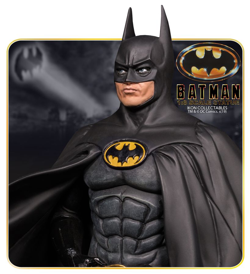 Batman: 1989 - Michael Keaton Batman 1:6 Scale Statue - Gametraders Modbury Heights