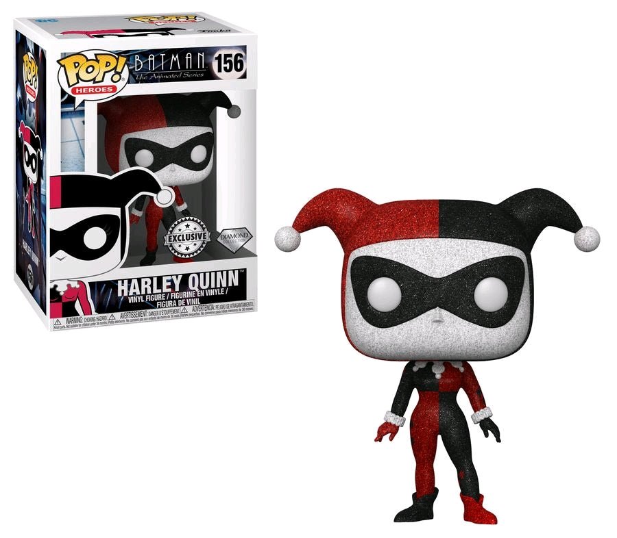 Batman: The Animated Series - Harley Quinn Diamond Glitter US Exclusive Pop! Vinyl - Gametraders Modbury Heights