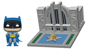 Batman with Hall of Justice 80th Anniversary Pop! Vinyl Town - Gametraders Modbury Heights