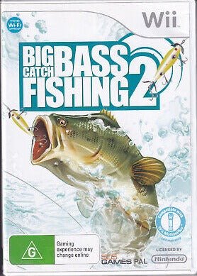 Big Catch Bass Fishing 2 Wii - Gametraders Modbury Heights