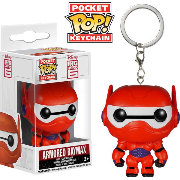 Big Hero 6 - Armored Baymax Pocket Pop! Vinyl Keychain - Gametraders Modbury Heights