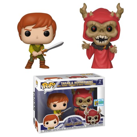 Black Cauldron - Taran & Horned King Pop! Vinyl 2pk SD19 - Gametraders Modbury Heights