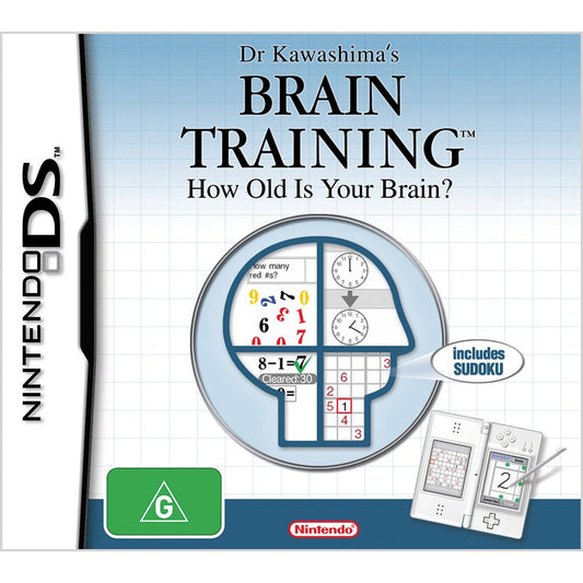 Brain Training: How Old Is Your Brain DS - Gametraders Modbury Heights