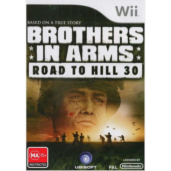 Brothers In Arms: Road To Hill 30 Wii (Pre - Played) - Gametraders Modbury Heights