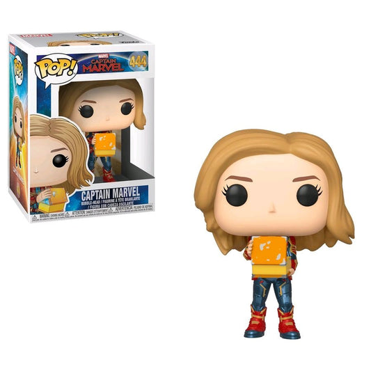 Captain Marvel - Captain Marvel with Tesseract Pop! Vinyl - Gametraders Modbury Heights