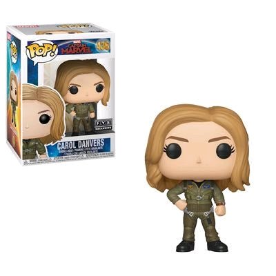 Captain Marvel - Carol Danvers Flight Suit US Exclusive Pop! Vinyl - Gametraders Modbury Heights