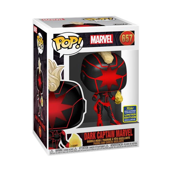 Captain Marvel - Dark Captain Marvel Pop! Vinyl SD20 - Gametraders Modbury Heights